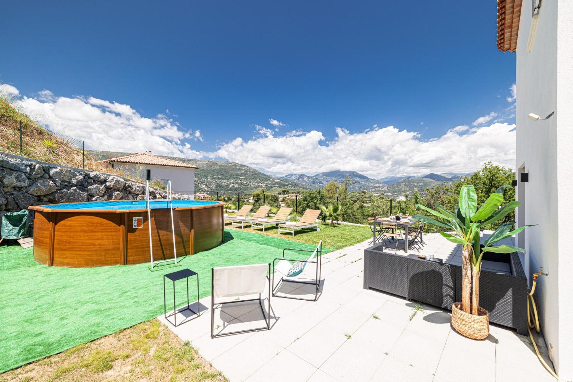 Villa Riviera - Nouveaute Entre Mer Et Montagnes Colomars Экстерьер фото